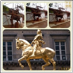 小區(qū)景觀銅馬雕塑鑄造廠(chǎng)家